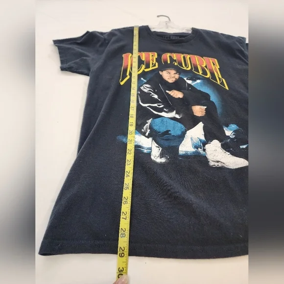 Ice Cube Graphic Black T-Shirt, Sz LG - Picture 6 of 9